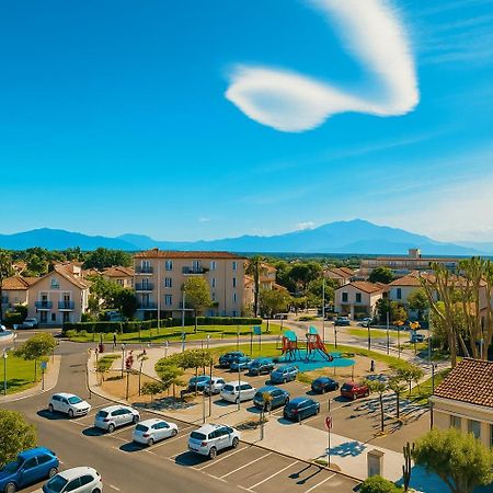 "Zen" 100M De La Plage Avec Parking, Vue Mer Et Vue Montagne Canet-en-Roussillon Ngoại thất bức ảnh