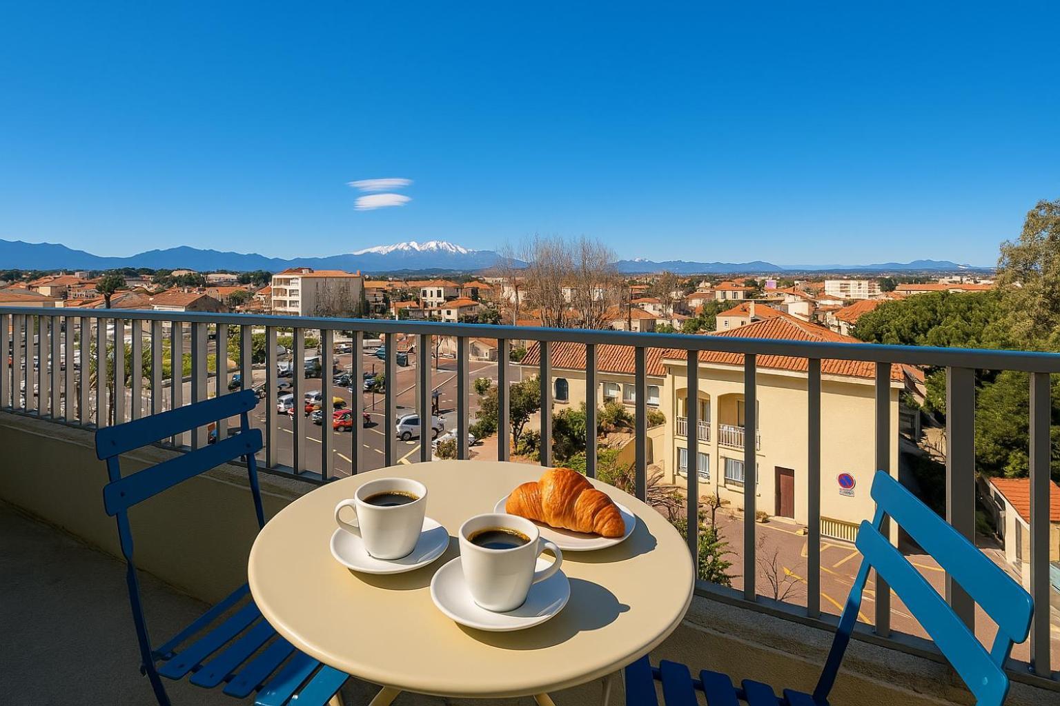 "Zen" 100M De La Plage Avec Parking, Vue Mer Et Vue Montagne Canet-en-Roussillon Ngoại thất bức ảnh